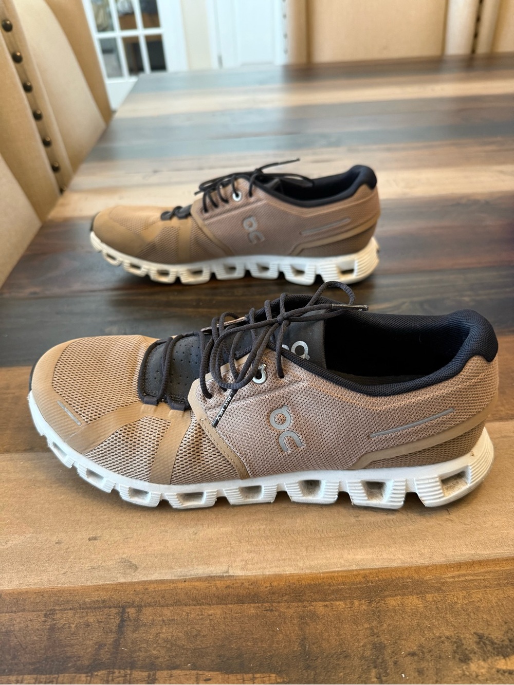On Cloud 5 Chai Magnet Sneaker Brown Mesh Men 59-98913 US 10.5 2022